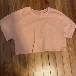 Peach Cropped T-Shirt Women’s